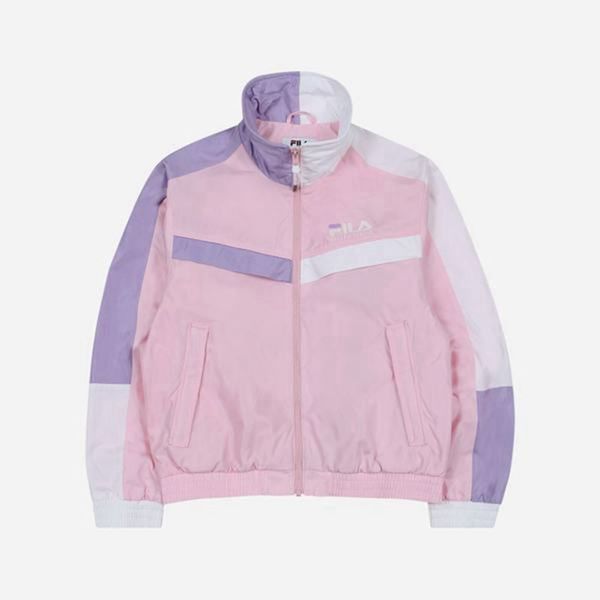 Fila Heritage Windbreaker Women's Jackets - Pink,NZ 327-58314